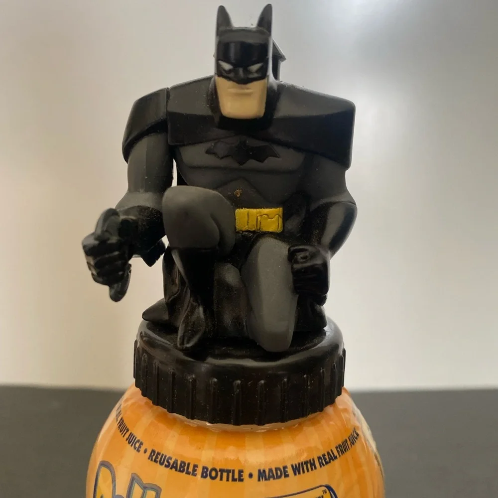 Batman BellyWashers Cheeky Cherry vintage EMPTY bottle collectible